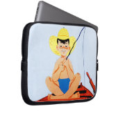 Gehen Fische Laptopschutzhülle (Vorne Rechts)