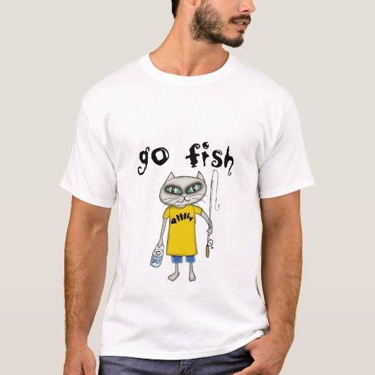 Gehen Fische T-Shirt (Vorderseite)