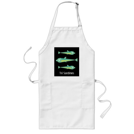 Gehen Fish_Tri Sardinen Lange Schürze (Vorne)