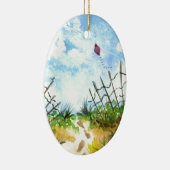 Gehen Fliege ein Drachen - Aquarell Keramik Ornament (Rechts)