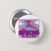 Gehen Fliege ein Drachen! Button (Vorne & Hinten)