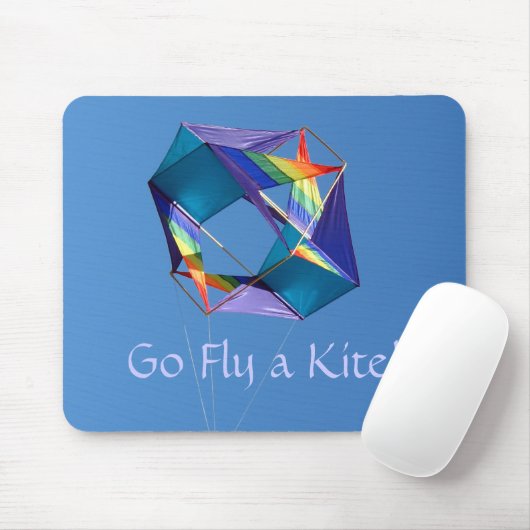 Gehen Fliege ein Drachen! Mousepad (Mit Mouse)