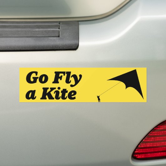 Gehen-Fliege-eindrachen Autoaufkleber (Auf Auto)