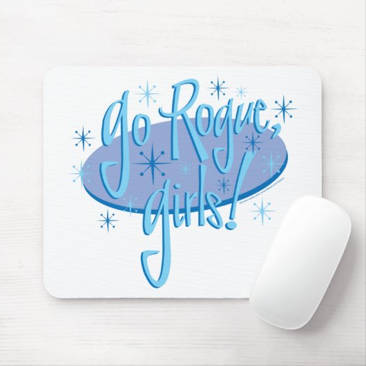 Gehen-Gaunermädchen Mousepad (Mit Mouse)