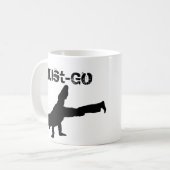 Gehen gerade Sammlungs-Schale Kaffeetasse (Vorderseite Links)