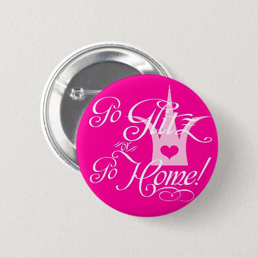 Gehen Glitz oder gehen Zuhause Button (Vorne & Hinten)
