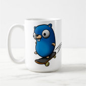 Gehen Gopher Kaffeetasse (Links)