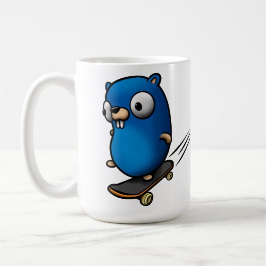 Gehen Gopher Kaffeetasse (Links)
