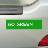 GEHEN GRÜN AUTOAUFKLEBER (Auf Auto)