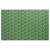 Gehen Grün! Belaubtes Grün! Glückliche Stoff (Yard (91,4 cm))
