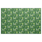 Gehen Grün! Belaubtes Grün! Glückliche Stoff (Fat Quarter (45,7 x 55,9 cm))
