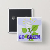 gehen Grün Button (Vorne & Hinten)