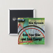 GEHEN GRÜN BUTTON (Vorne & Hinten)