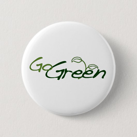 Gehen Grün Button (Vorderseite)