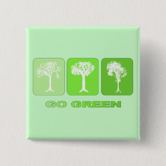 Gehen Grün Button (Vorderseite)