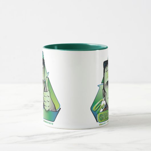 Gehen Grün Tasse (Zentrum)