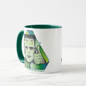 Gehen Grün Tasse (Vorderseite Links)