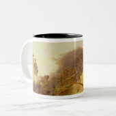 Gehen herauf Fasane auf Oktober 1. (sehen Sie Al Zweifarbige Tasse (Vorderseite Links)