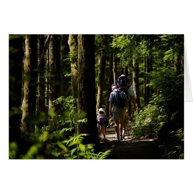 Gehen in das Holz (Vorderseite (Horizontal))