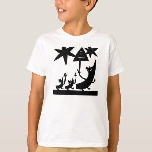 Gehen in den Regen T-Shirt