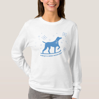 Gehen in ein Winter-Märchenland T-Shirt
