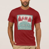Gehen in ein Winter-Märchenland T-Shirt (Vorderseite)