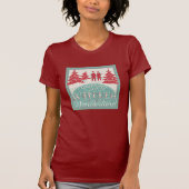 Gehen in ein Winter-Märchenland T-Shirt (Vorderseite)