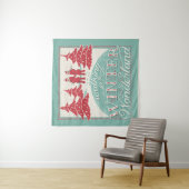 Gehen in ein Winter-Märchenland Wandteppich (Beispiel)