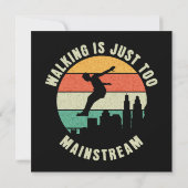 Gehen ist einfach zu Mainstream (Rückseite)