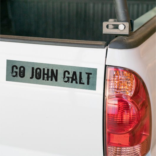 GEHEN JOHN GALT AUTOAUFKLEBER (Auf Lkw)
