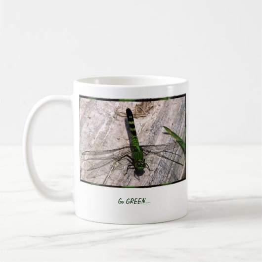 Gehen Kaffee-Tasse mit Genese-2:15 Scripture GRÜNE Kaffeetasse (Links)