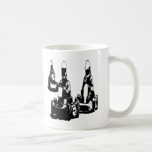 Gehen Kart Laufen Kaffeetasse