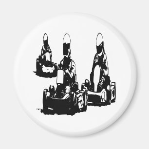 Gehen Kart Laufen Magnet