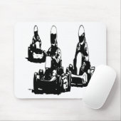 Gehen Kart Laufen Mousepad (Mit Mouse)