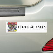 Gehen Kart Leben Autoaufkleber (Auf Auto)