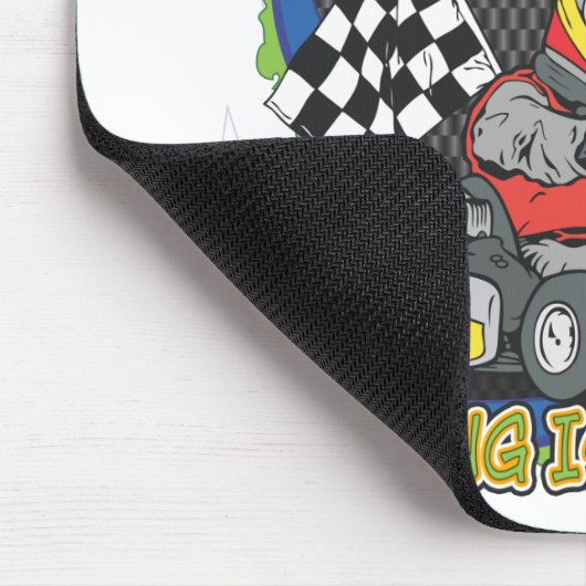 Gehen Kart Leben Mousepad (Ecke)