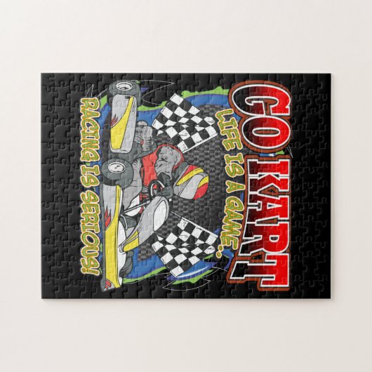 Gehen Kart Leben Puzzle (Horizontal)