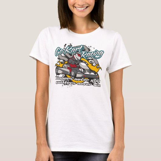 Gehen Kart Sieger T-Shirt (Vorderseite)