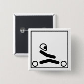 Gehen Kart Zahl Button (Vorne & Hinten)