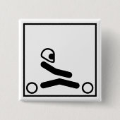 Gehen Kart Zahl Button (Vorderseite)