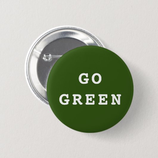 GEHEN Klima GRÜNE Button (Vorne & Hinten)