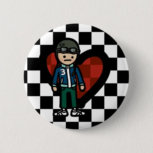 gehen Knopf gehen! Button (Vorderseite)