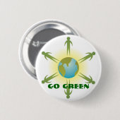 Gehen Knopf grüner Button (Vorne & Hinten)