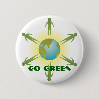 Gehen Knopf grüner Button