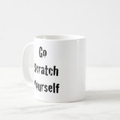 Gehen Kratzer sich Kaffeetasse (Vorderseite Links)