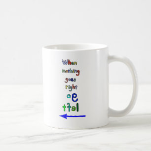 Gehen lustige Inspirational Kaffeetasse