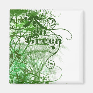 Gehen Magnet grüner