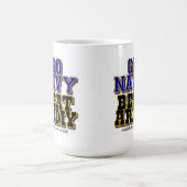 Gehen Marine-Schlag-Armee Kaffeetasse (Mittel)