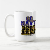 Gehen Marine-Schlag-Armee Kaffeetasse (Links)