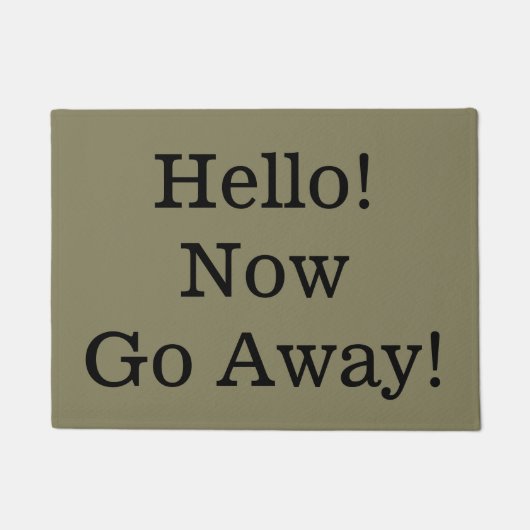 Gehen Matte weg (Vorderseite)